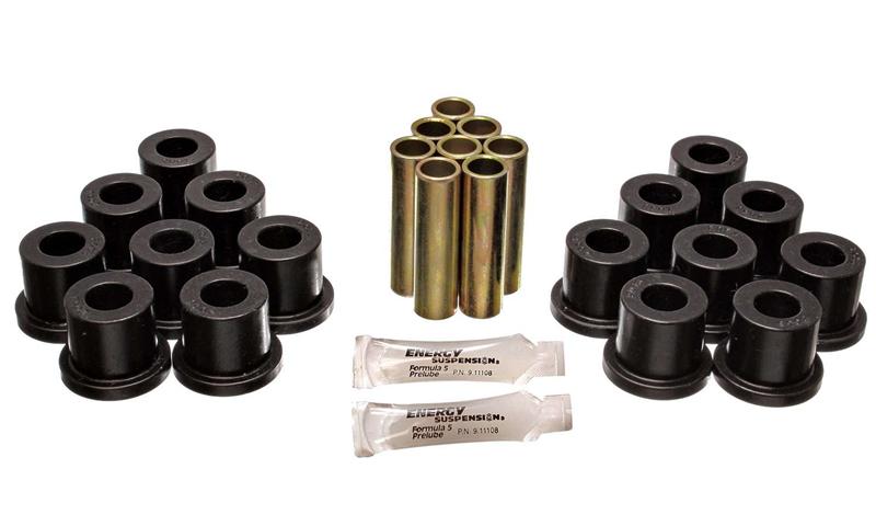 ES Spring/Shackle Bush - Black - Energy Suspension Spring Bushings - Black
