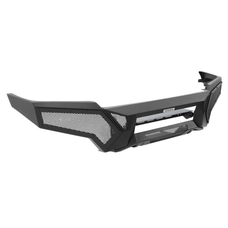GOR Element Bumper - Go Rhino 16-21 Tacoma Element Front Bumper w/ Power Actuated Hide-away Light Bar Mount Tex Black