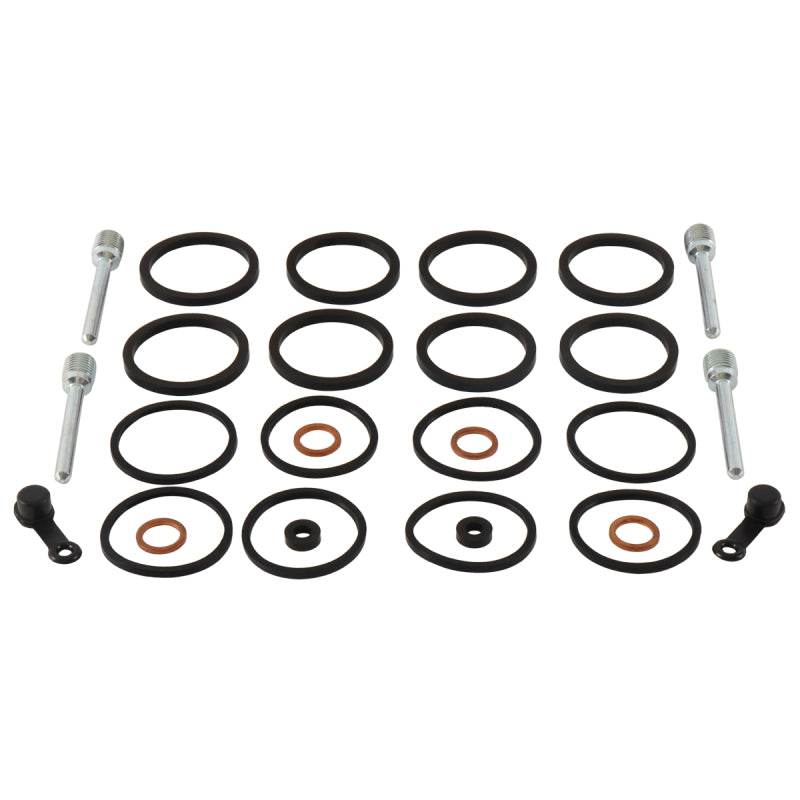 ABR Caliper Rebuild Kits - All Balls Racing 03-04 Honda CBR600RR Caliper Rebuild Kit Front