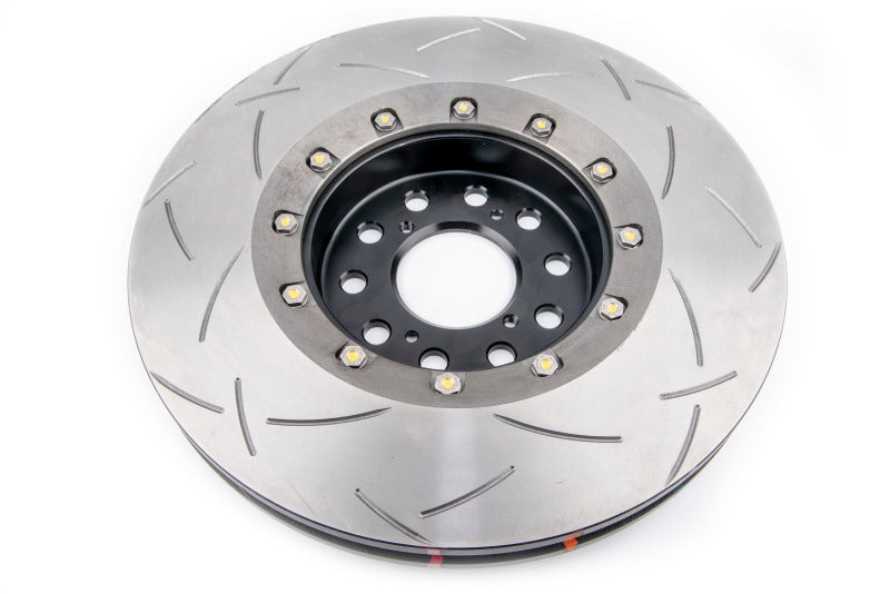 DBA 5000 Series Rotor Hats - DBA 17+ Honda Civic Type R 5000 Fully Assembled 2-Piece Black Rotor Hat T3 Slotted 350mm x 32mm