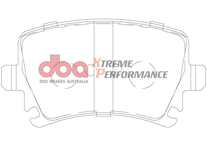 DBA XP Performance Brake Pads - DBA 06-09 Audi A3 Rear XP Performance Brake Pads