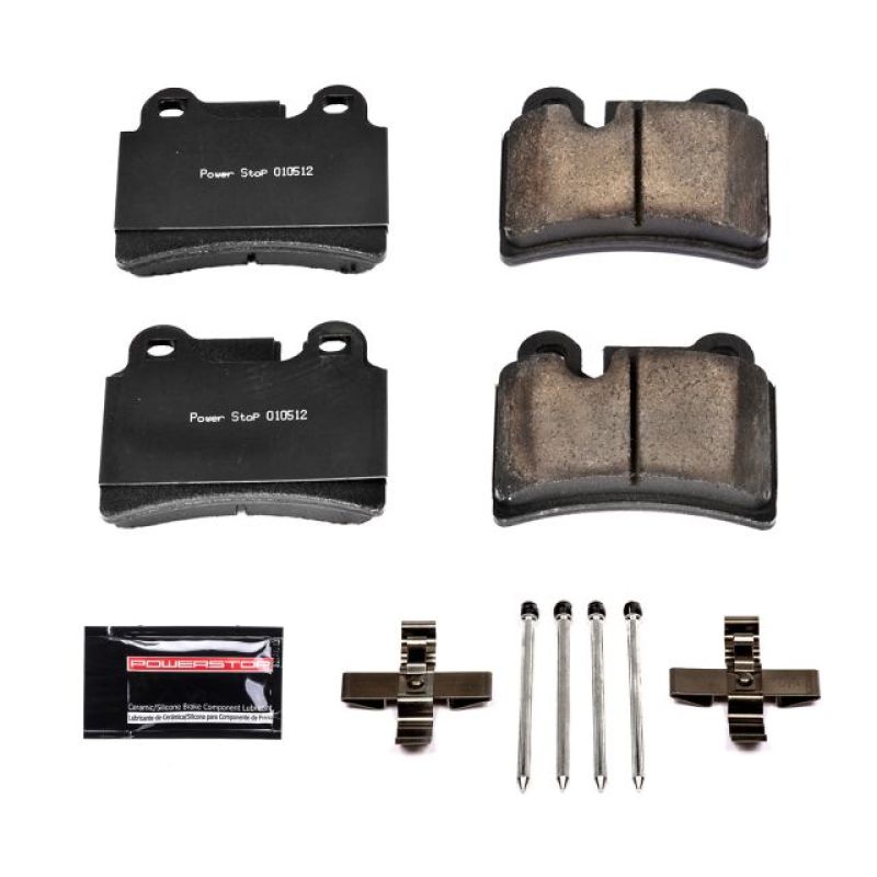 PSB Z23 Evolution Brake Pads - Power Stop 06-07 Volkswagen Touareg Rear Z23 Evolution Sport Brake Pads w/Hardware