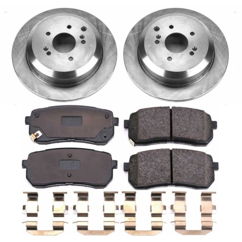 PSB Autospecialty Kit - Power Stop 07-12 Hyundai Veracruz Rear Autospecialty Brake Kit