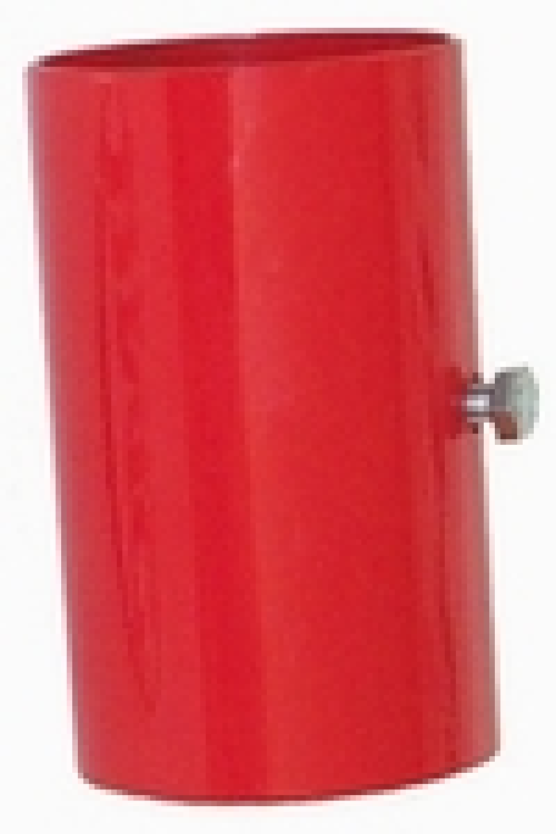BMC Air Intake Components - BMC Aluminum Connector Pipe w/Threaded Support Pin 70mm Diameter / 100mm Length (1.5mm Thickness)