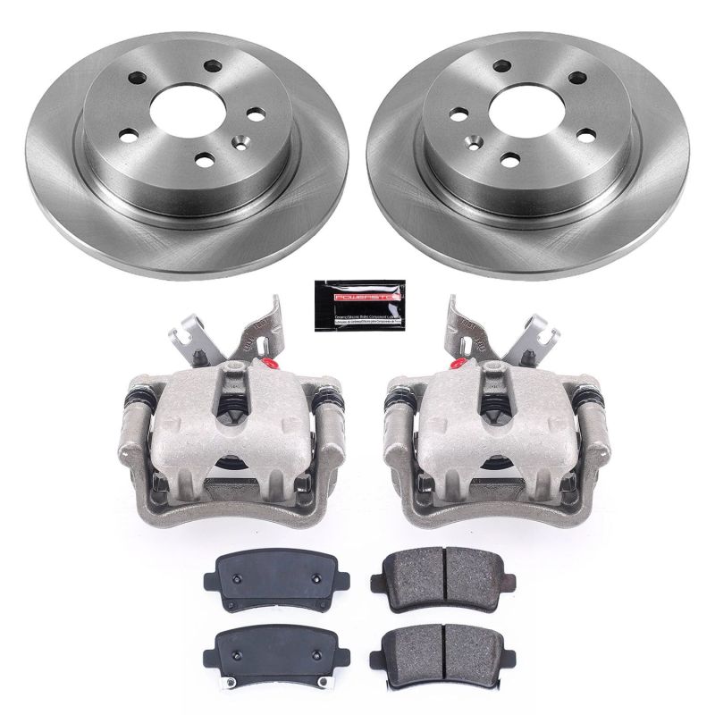 PSB Autospecialty Kit w/Cals - Power Stop 12-16 Buick LaCrosse Rear Autospecialty Brake Kit w/Calipers