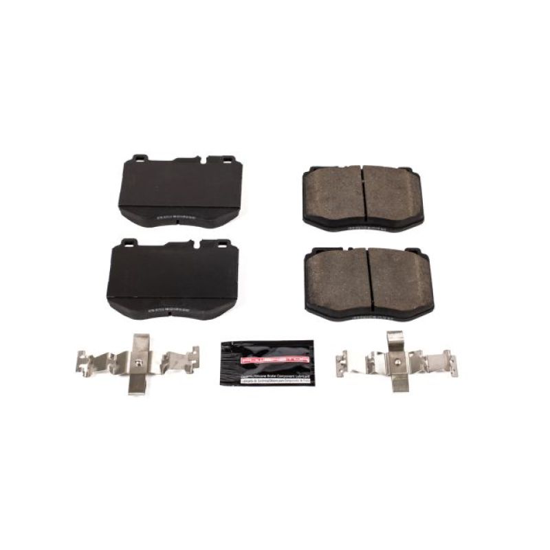 PSB Z23 Evolution Brake Pads - Power Stop 15-17 Mercedes-Benz C300 Front Z23 Evolution Sport Brake Pads w/Hardware