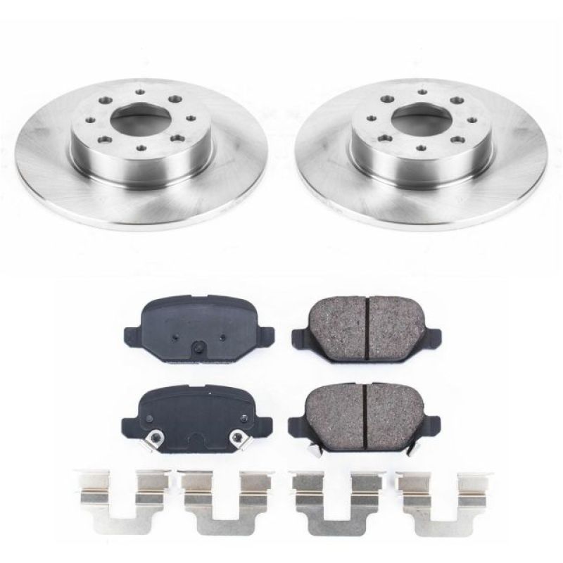 PSB Autospecialty Kit - Power Stop 13-18 Fiat 500 Rear Autospecialty Brake Kit