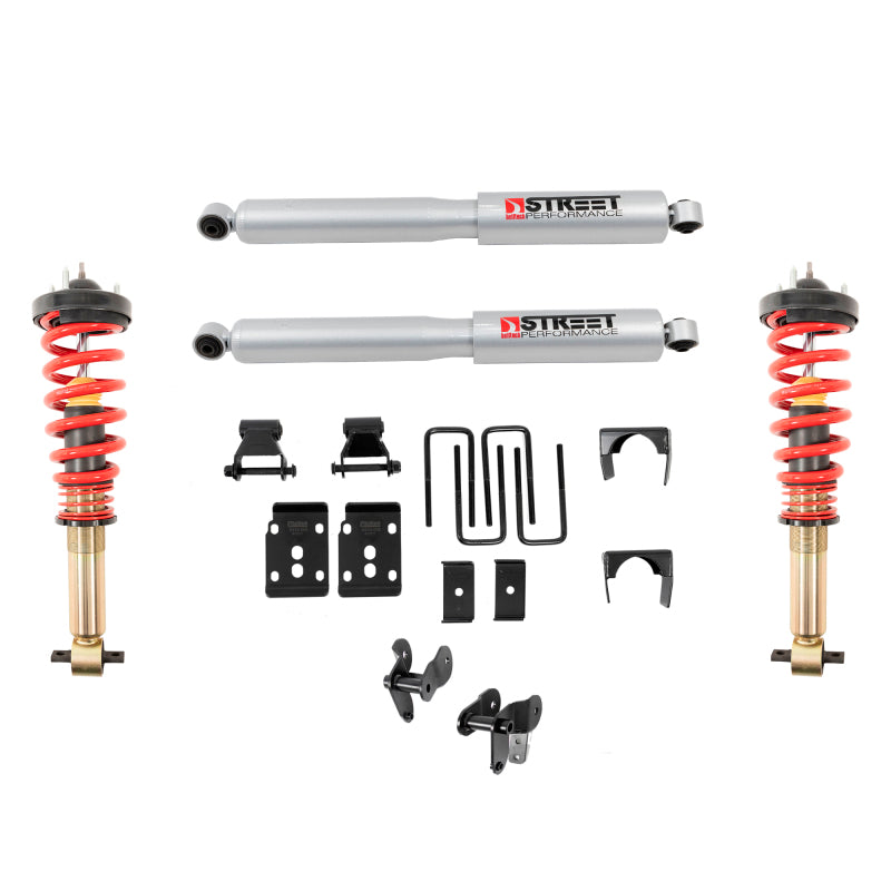BT Coilover Kit - Belltech 2021+ Ford F-150 4WD Performance Coilover Kit