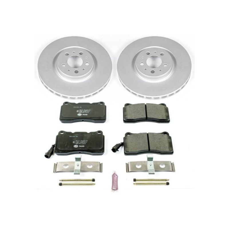 PSB Euro-Stop Kit - Power Stop 04-07 Volvo S60 Front Euro-Stop Brake Kit