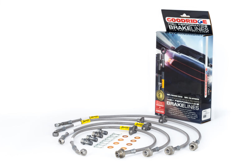 GR G-Stop Brake Line Kits - Goodridge 10-15 Camaro Std Models Brake Lines