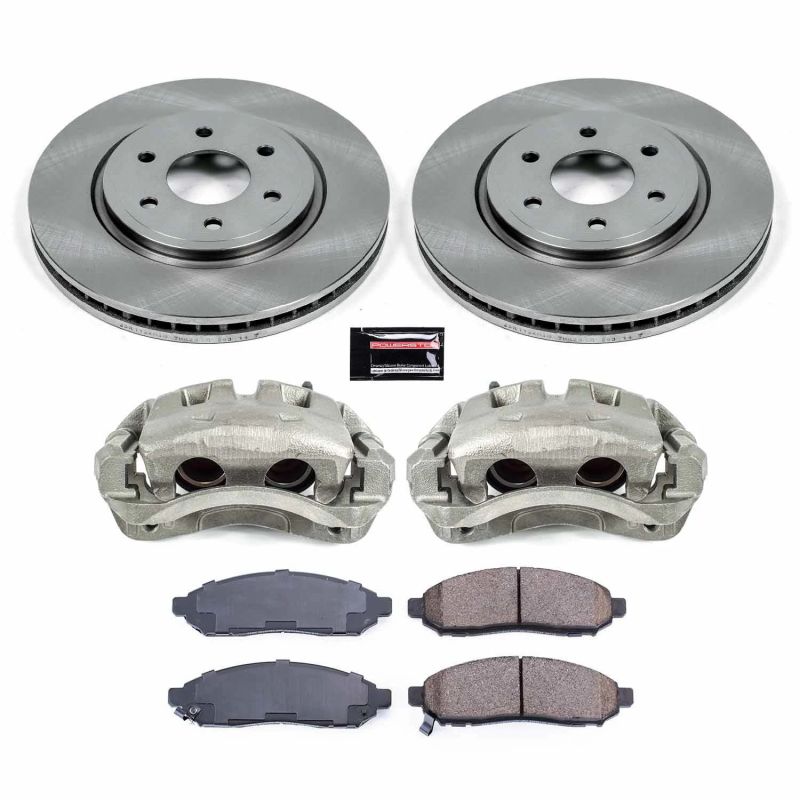 PSB Autospecialty Caliper - Power Stop 16-22 Nissan Frontier Front Autospecialty Kit w/Cals