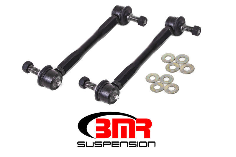 BMR End Links - BMR 16-17 6th Gen Camaro Front Sway Bar End Link Kit - Black