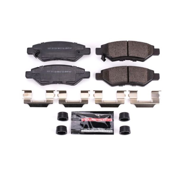 PSB Z23 Evolution Brake Pads - Power Stop 08-14 Cadillac CTS Rear Z23 Evolution Sport Brake Pads w/Hardware