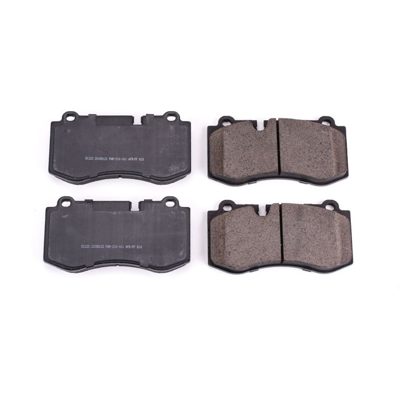 PSB Z16 Evolution Brake Pads - Power Stop 07-14 Mercedes-Benz CL550 Front Z16 Evolution Ceramic Brake Pads