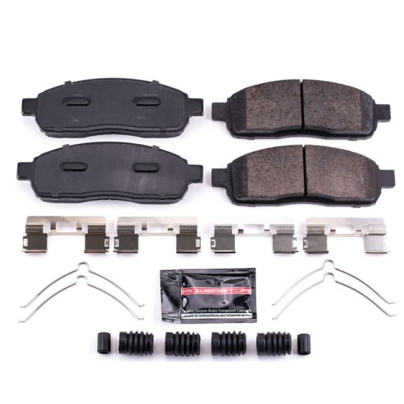 PSB Z23 Evolution Brake Pads - Power Stop 04-08 Ford F-150 Front Z23 Evolution Sport Brake Pads w/Hardware