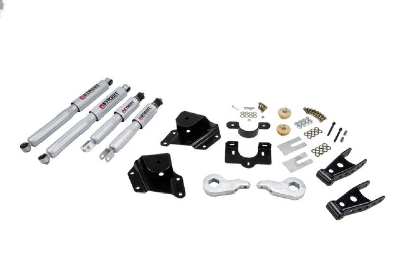 BT Lower Kit w SP Shocks - Belltech LOWERING KIT WITH SP SHOCKS