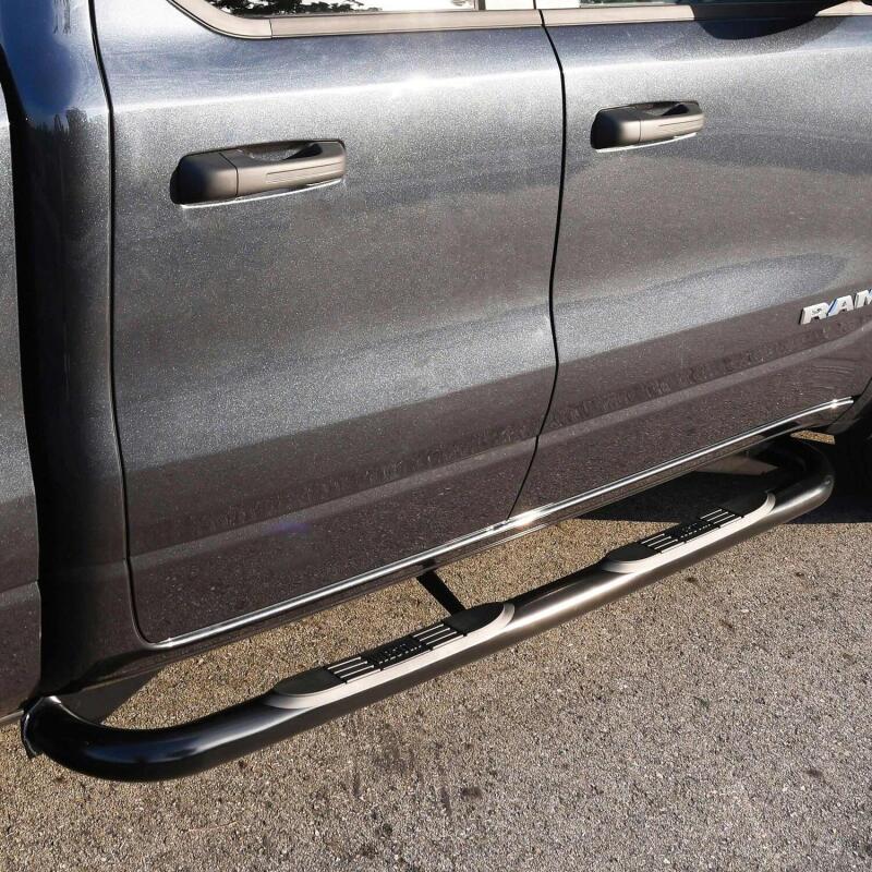 WES Nerf Bars - E-Series 3 - Westin 19-20 Ram 1500 Crew Cab E-Series 3 Nerf Step Bars - Black