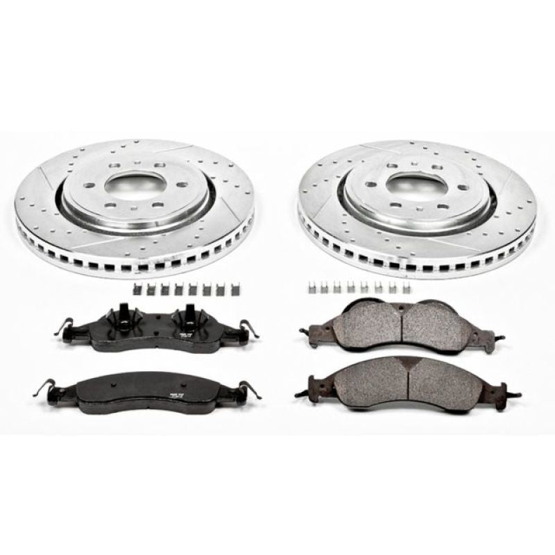 PSB Z23 Evolution Kit - Power Stop 07-09 Ford Expedition Front Z23 Evolution Sport Brake Kit