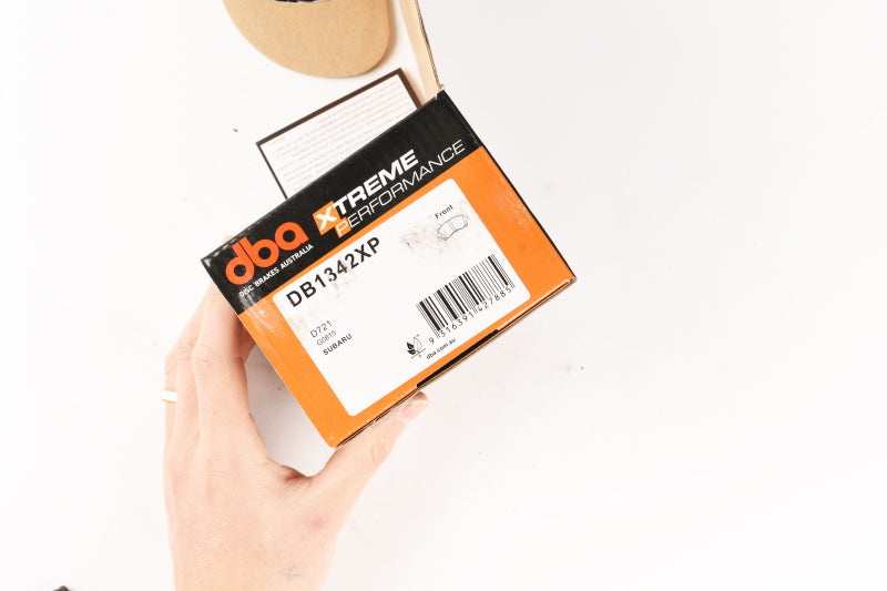 DBA XP650 Brake Pads - DBA 02-03 Subaru WRX / 98-01 Subaru Impreza XP650 Front Brake Pads