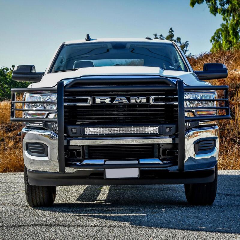 WES Sportsman Grille Guards - Westin 19-20 Ram 2500/3500 Sportsman X Grille Guard - Textured Black