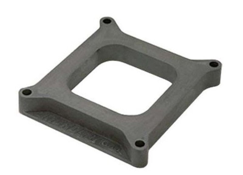 MOR Carburetor Spacers - Moroso 4150/4160 Carburetor Spacer - 3.62in ID - Open Plenum - 1in - Plastic