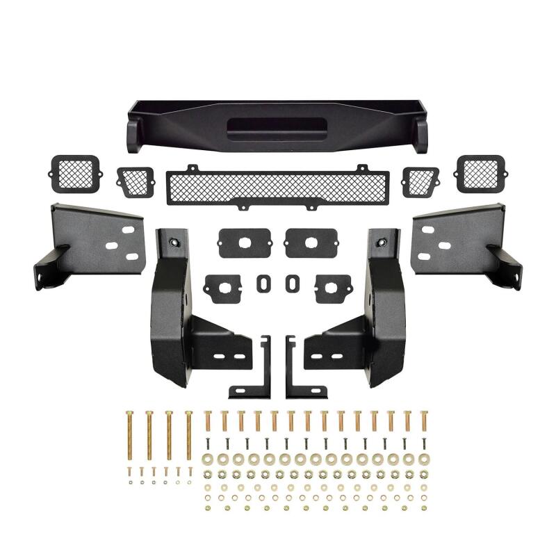 WES Pro-Series Bumpers - Westin 2024+ Chevrolet Silverado 2500/3500 Pro-Series Front Bumper - Textured Black