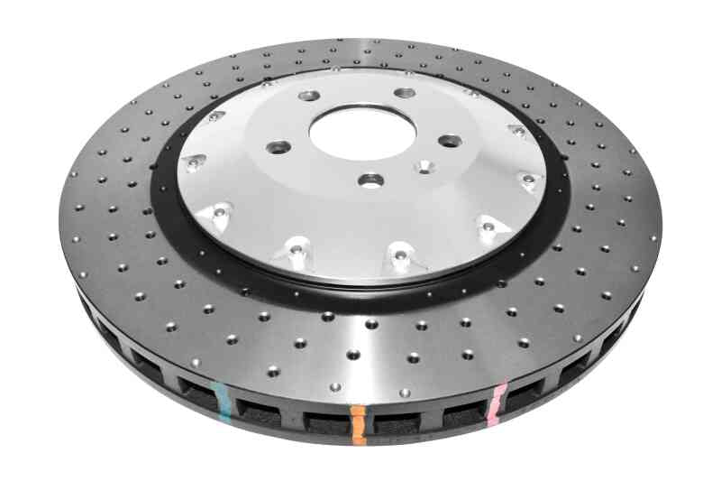 DBA 5000 Series Drilled Rotors - DBA 07-11 Audi S6 Front 5000 Series Drilled Rotor w/Black Hat