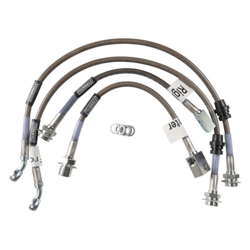 RUS Brake Line Kits - Russell Performance 84-88 Pontiac Firebird/Trans Am Brake Line Kit