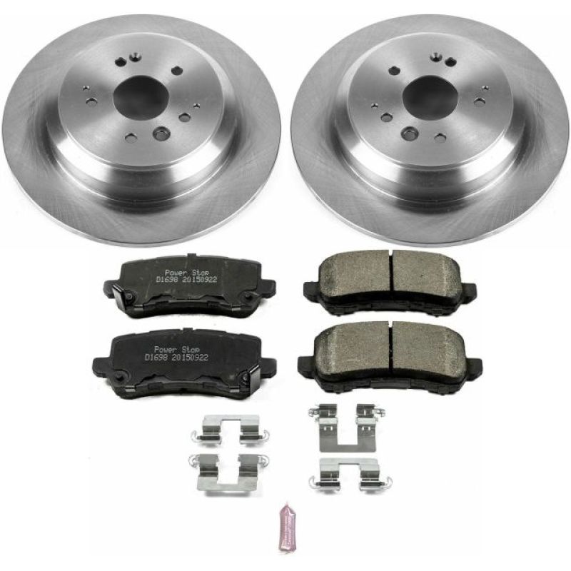 PSB Autospecialty Kit - Power Stop 17-19 Acura MDX Rear Autospecialty Brake Kit