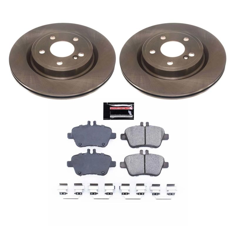 PSB Autospecialty Kit - Power Stop 14-19 Mercedes-Benz CLA250 Rear Autospecialty Brake Kit