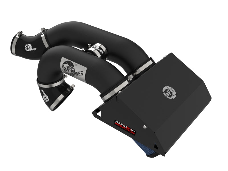 AFE Rapid Induction Stage-2 Cold Air Intakes - aFe Rapid Induction Pro 5R Cold Air Intake System 21-22 Ford F-150 Raptor V6-3.5L (tt)