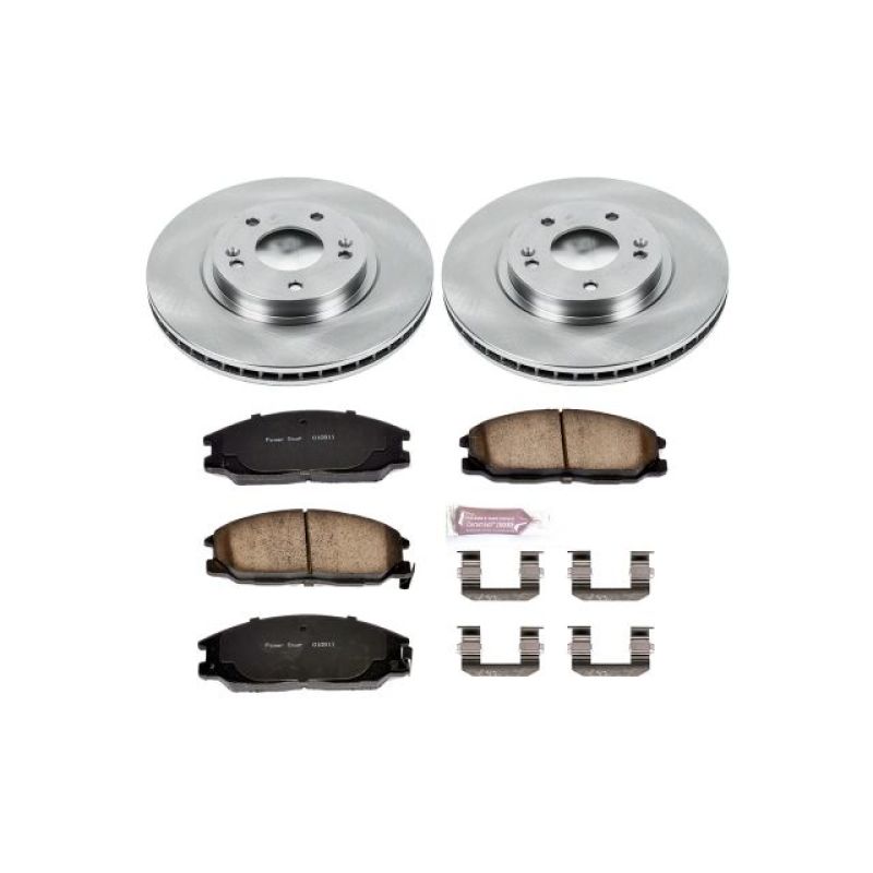 PSB Autospecialty Kit - Power Stop 01-06 Hyundai Santa Fe Front Autospecialty Brake Kit