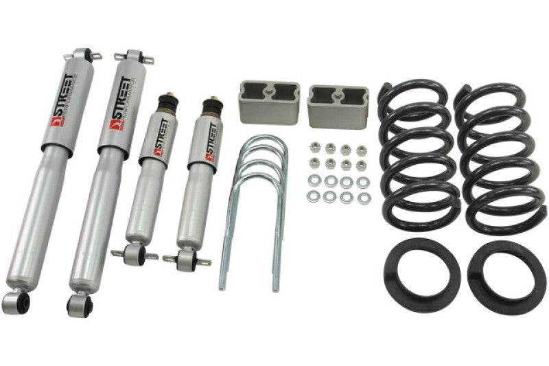 BT Lower Kit w SP Shocks - Belltech LOWERING KIT WITH SP SHOCKS