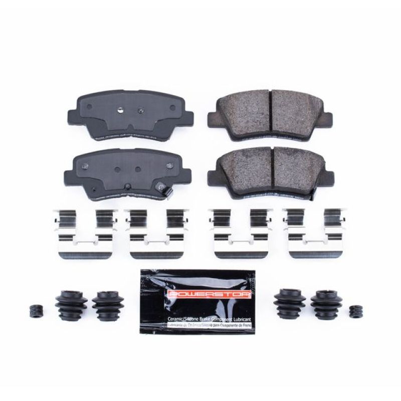 PSB Z23 Evolution Brake Pads - Power Stop 13-16 Hyundai Elantra GT Rear Z23 Evolution Sport Brake Pads w/Hardware