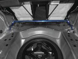 CUS OS Rear Strut Bars - Cusco Strut Bar OS Rear GH8-GRB GVB BR9 BM9 (Need PANEL CUT) Impreza WRX/STi