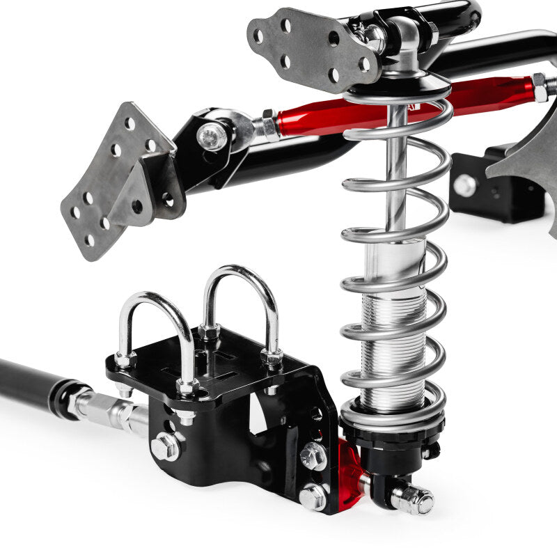 QAP Susp. Conversion System - QA1 67-70 Ford Mustang Rear Four Link Suspension Kit - Double Adj - 150lb/in