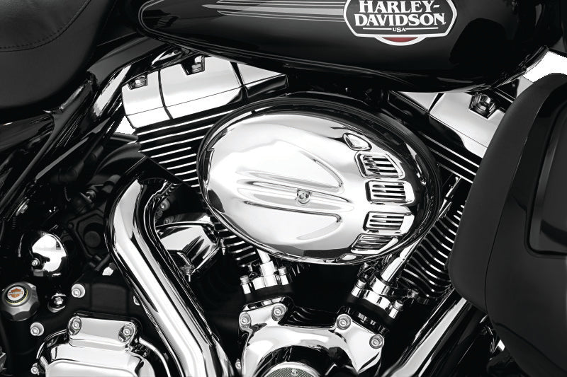 KUR Air Cleaner Covers C - Kuryakyn Scarab Air Cleaner Cover Chrome