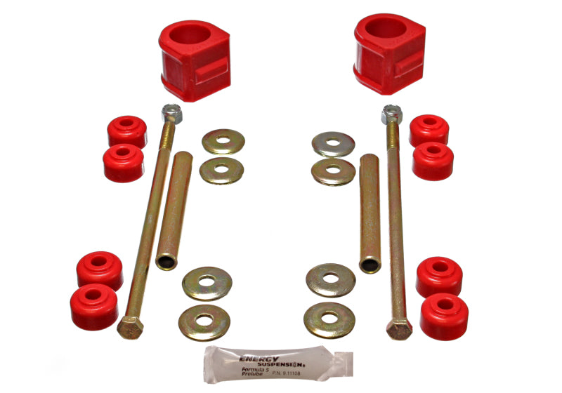 ES Sway Bar Bushings - Red - Energy Suspension GM 4 X Front Stab Bar Bushing - Red