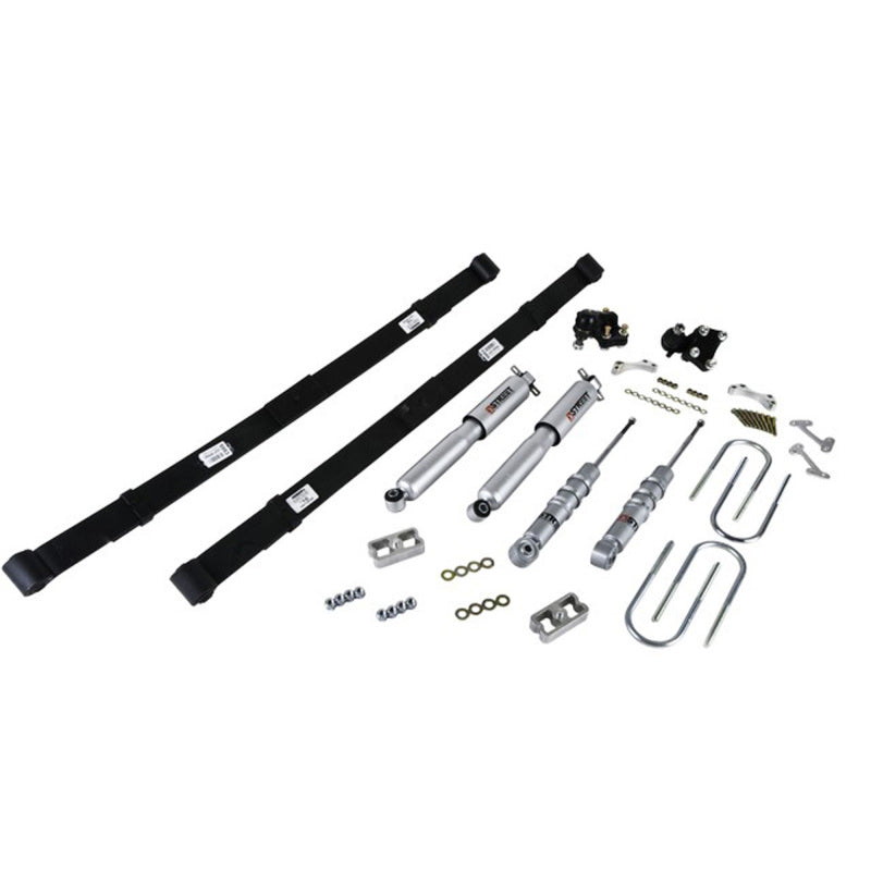 BT Lower Kit w SP Shocks - Belltech LOWERING KIT WITH SP SHOCKS