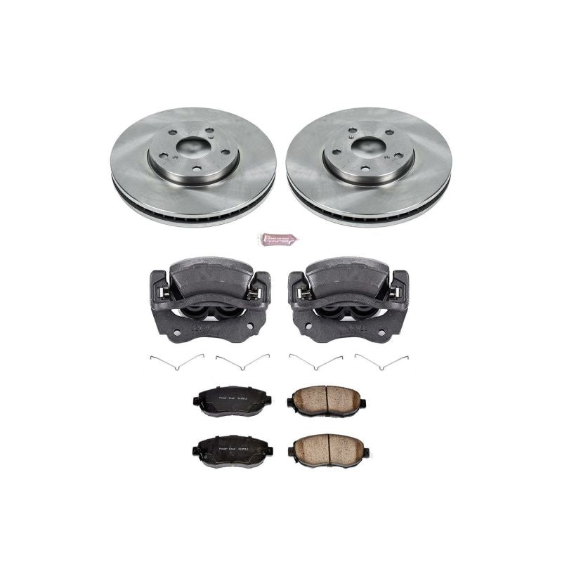 PSB Autospecialty Caliper - Power Stop 02-10 Lexus SC430 Front Autospecialty Kit w/Cals