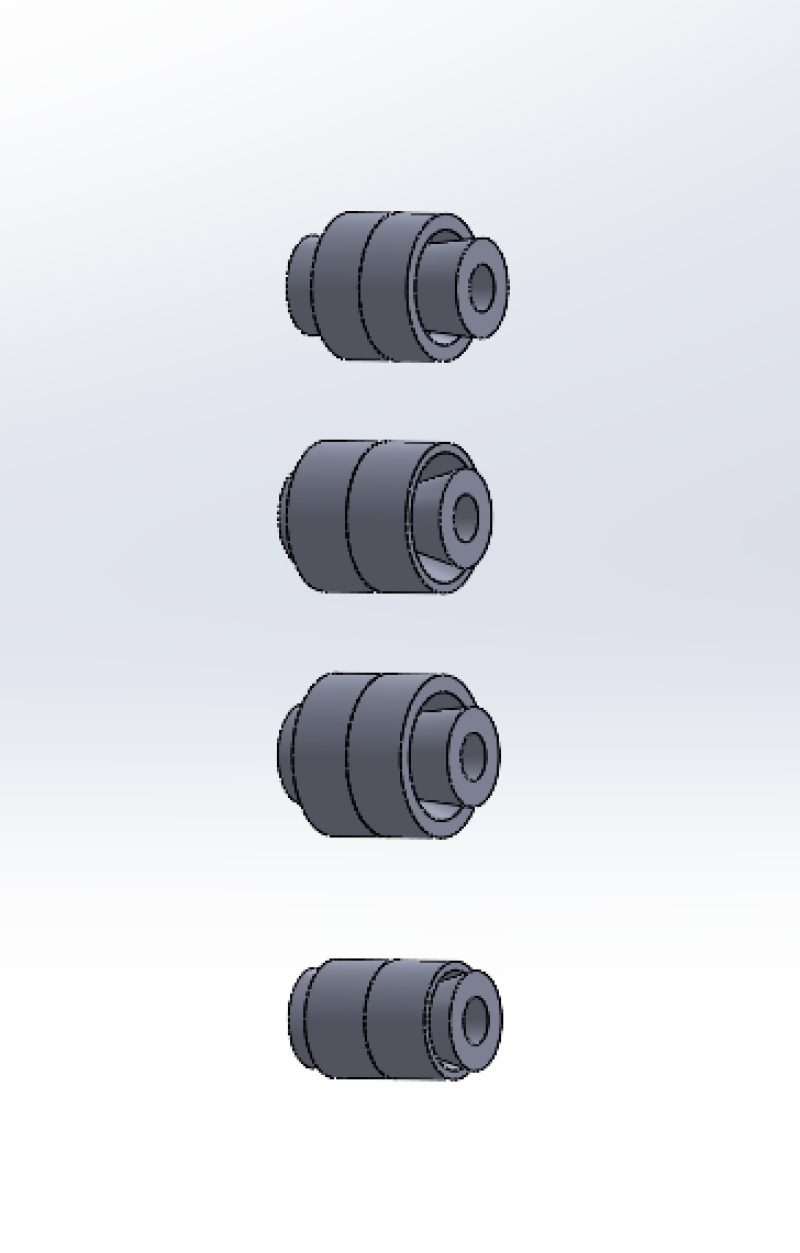 SPP Knuckle Bushings - SPL Parts 2016+ Mazda Miata (ND) Rear Knuckle Bushings