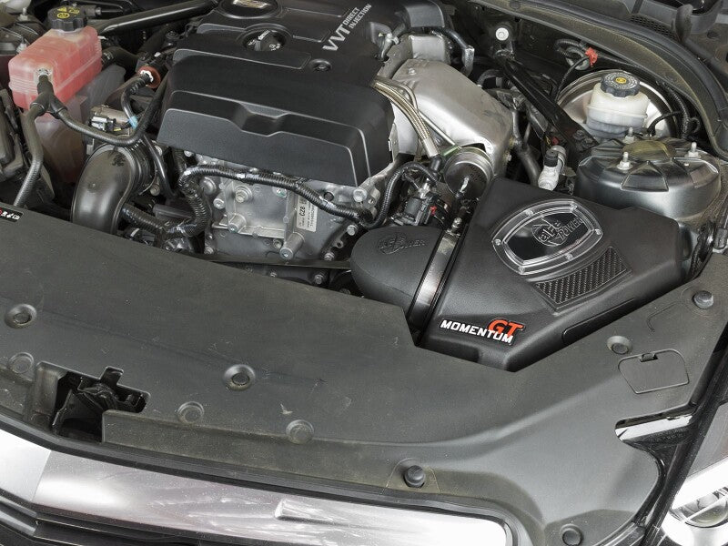 AFE Momentum GT Cold Air Intakes - aFe Momentum GT Pro 5R Stage-2 Intake System 13-16 Cadillac ATS L4-2.0L (t)