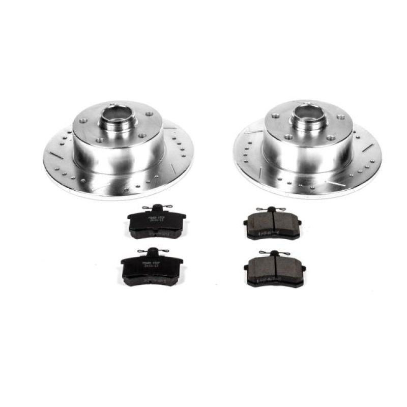 PSB Z23 Evolution Kit - Power Stop 96-97 Audi A4 Rear Z23 Evolution Sport Brake Kit