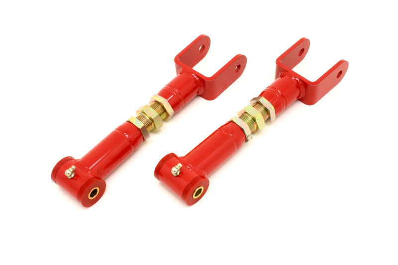 BMR Control Arms - BMR 78-87 G-Body Upper Control Arms On-Car Adj. (Polyurethane) - Red