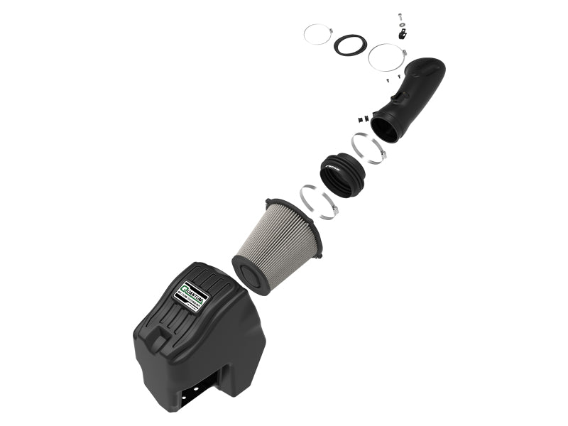 AFE Quantum Intakes - aFe Quantum Pro DRY S Cold Air Intake System 11-16 Ford Powerstroke V8-6.7L - Dry