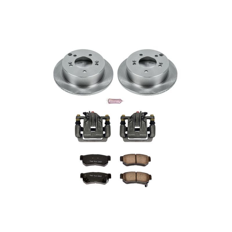 PSB Autospecialty Kit w/Cals - Power Stop 06-08 Hyundai Sonata Rear Autospecialty Brake Kit w/Calipers