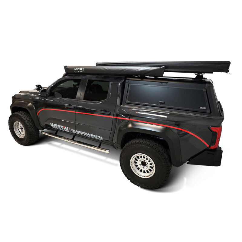 WES Nerf Bars - E-Series 3 - Westin 2024 Tacoma Double Cab E-Series 3 Nerf Step Bars - Stainless Steel