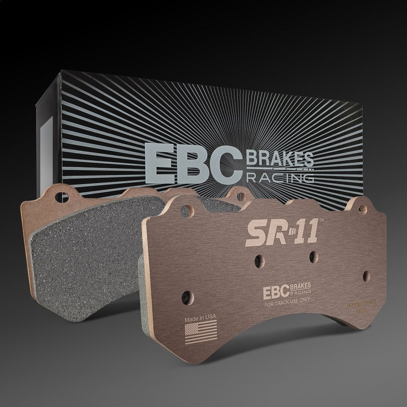 EBC SR-11 Brake Pad Sets - EBC Racing Wilwood Aero4 Radial Mount 6620 20mm SR-11 Sintered Race Pad
