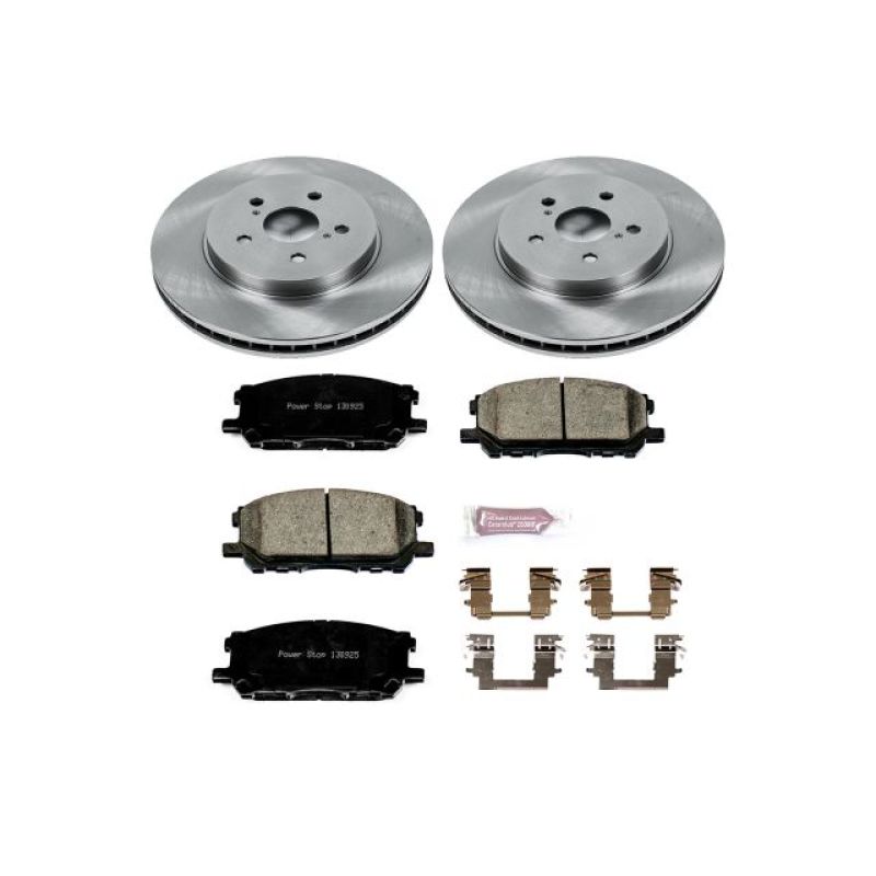 PSB Autospecialty Kit - Power Stop 04-06 Lexus RX330 Front Autospecialty Brake Kit