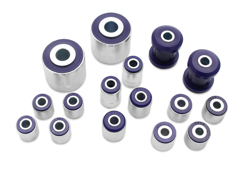 SPR Bushing Kits - SuperPro 2004 Mazda 3 i Front/Rear Vehicle Master Bushing Kit Std Alignment w/o Trailing Arm Bushing